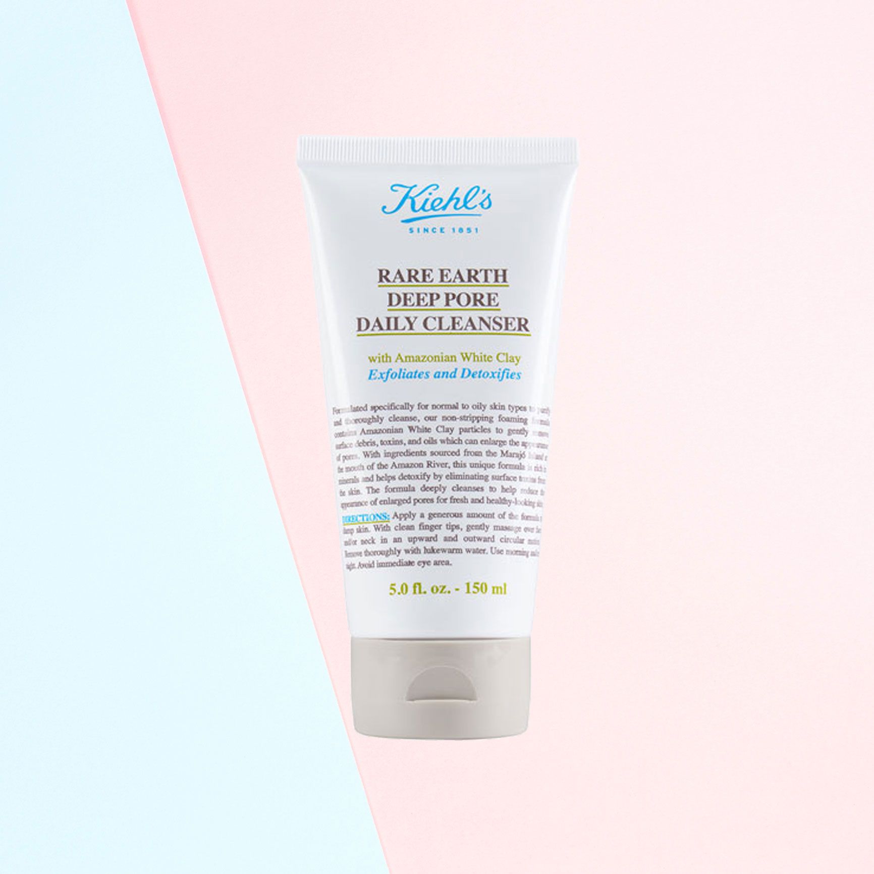 Gesichtsreinigung für jeden Hauttyp: Kiehl's Rare Earth Deep Pore Daily Cleanser