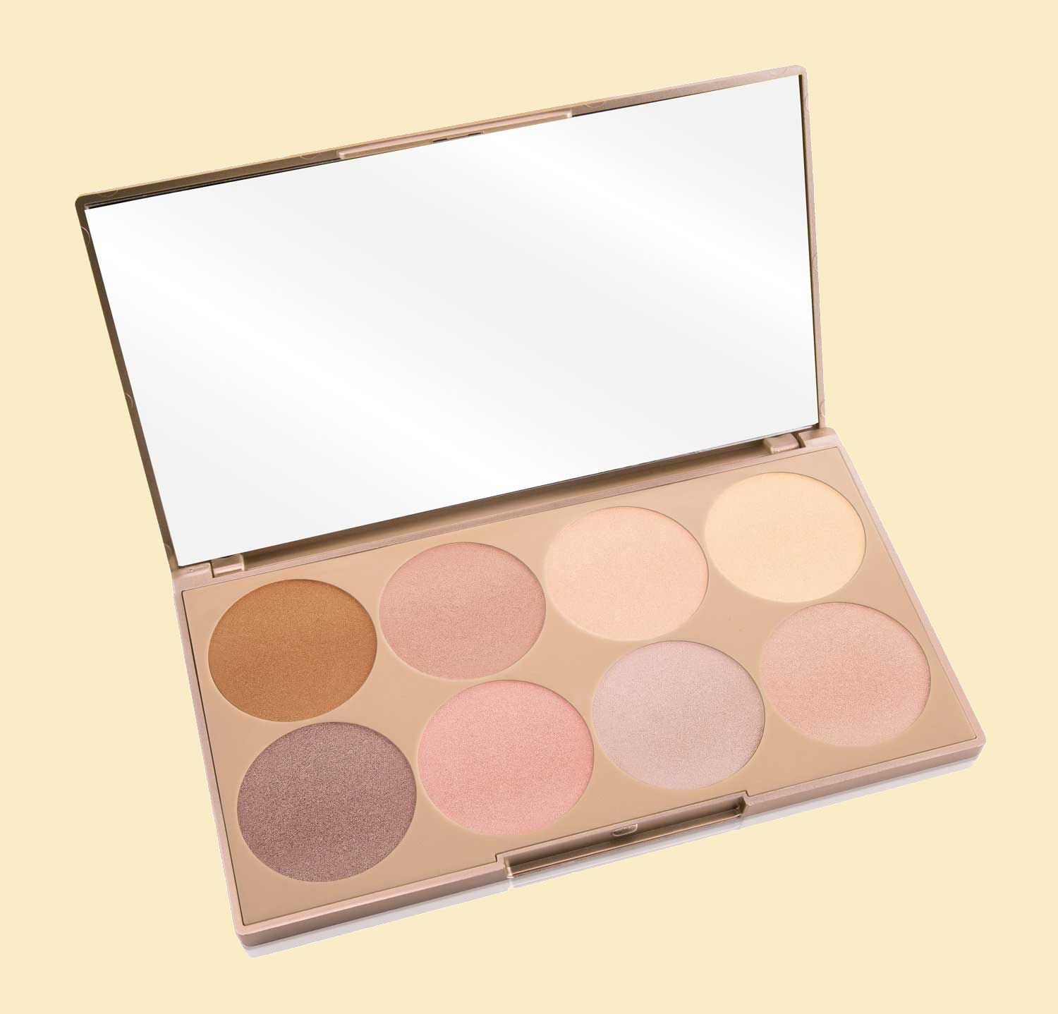 Highlighter-Palette von Luvia