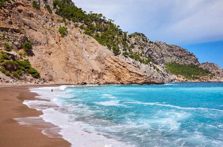 Einsamer Strand Mallorca: Coll des Baix