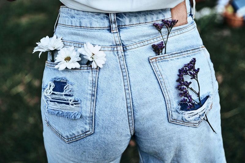Jeans nach dem Waschen wieder in Form bringen Jeans nach dem Waschen wieder in Form bringen
