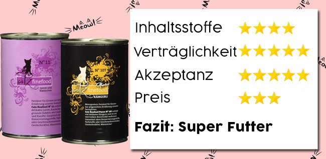 Katzenfutter Test 2019: Catz Finefood Purrr Nassfutter