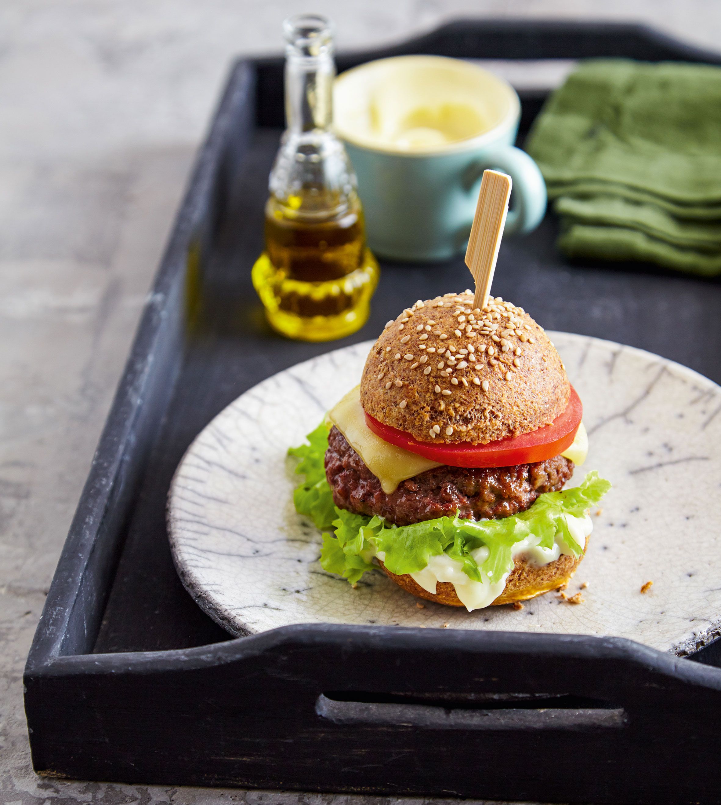 Low-Carb-Burger Rezept