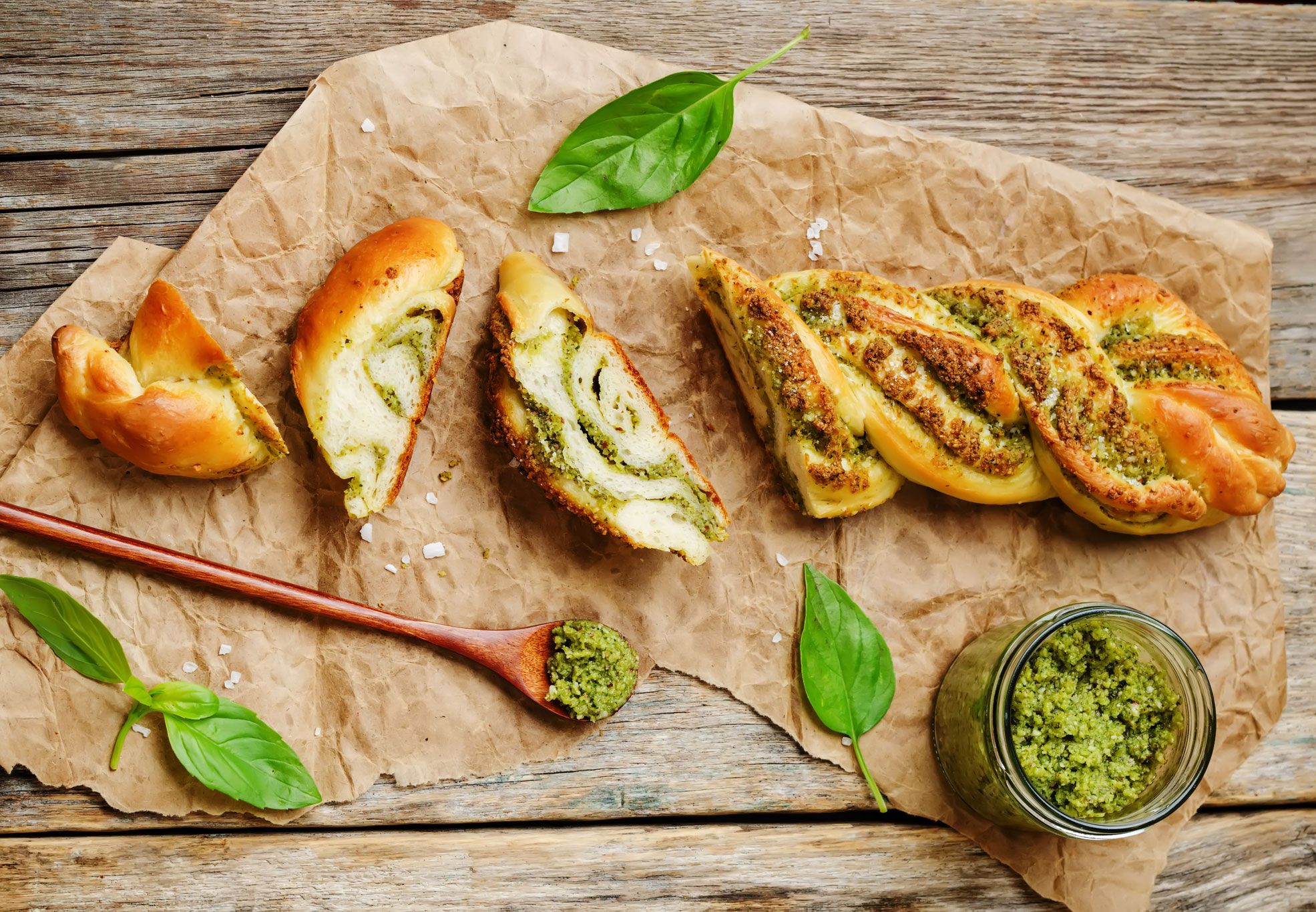 Pesto Brot