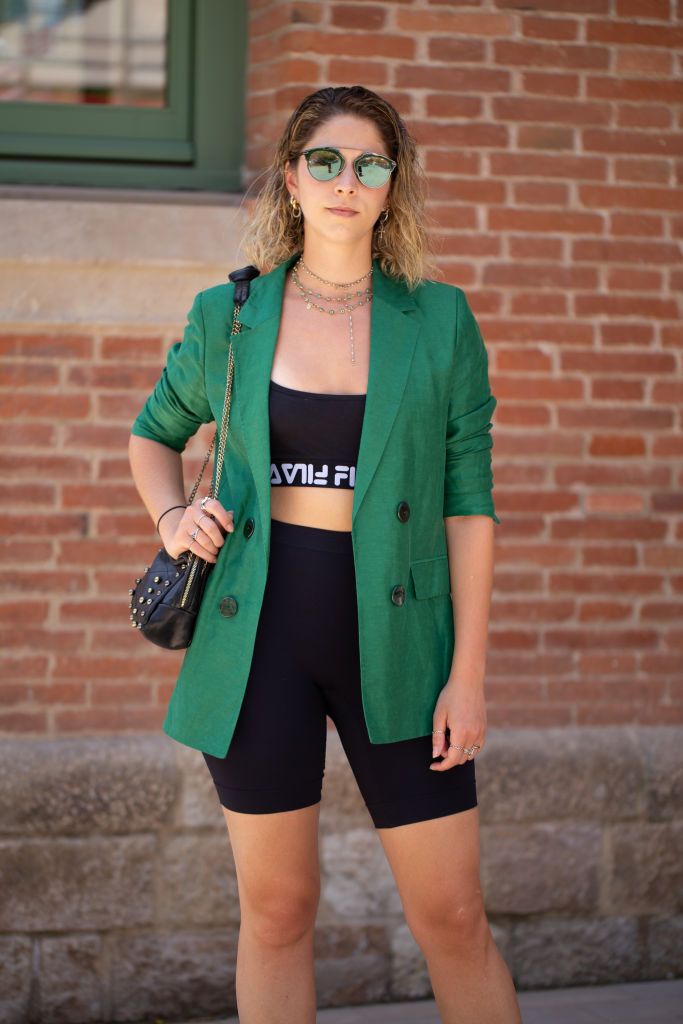 Radlerhosen gehören zu den größten Shorts-Trends des Sommers Radlerhosen gehören zu den größten Shorts-Trends des Sommers