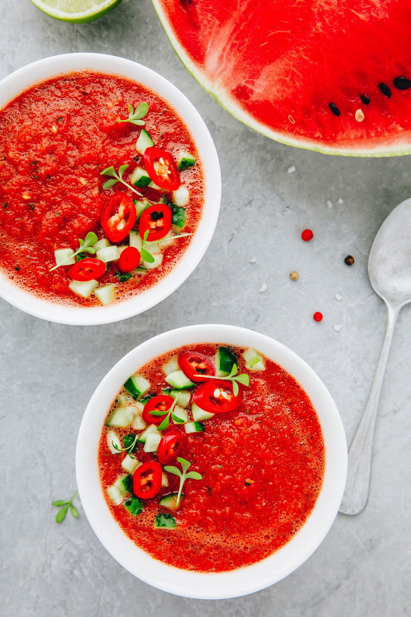 Wassermelonen Gazpacho