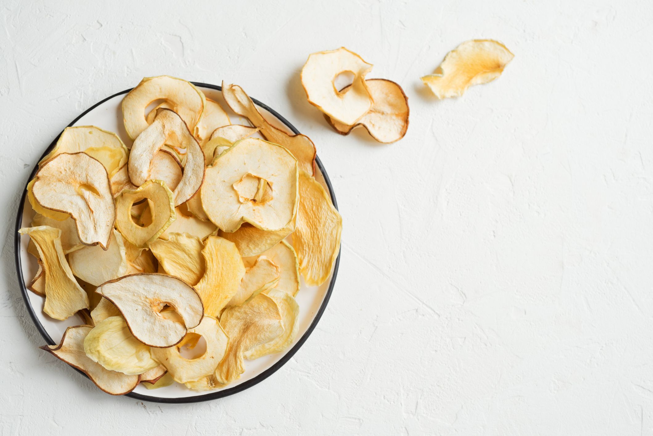 Gesunder Snack: Apfelchips aus der Mikrowelle