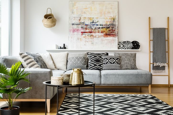 Boho-Wohnzimmer Boho-Wohnzimmer