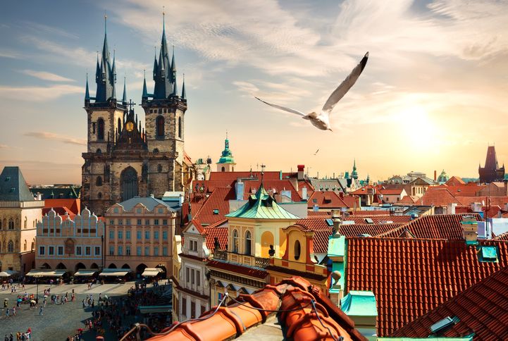 In Prag gibt es rund 200 historische Gärten und Parks. Von vielen hat man einen traumhaften Blick über die Stadt.
