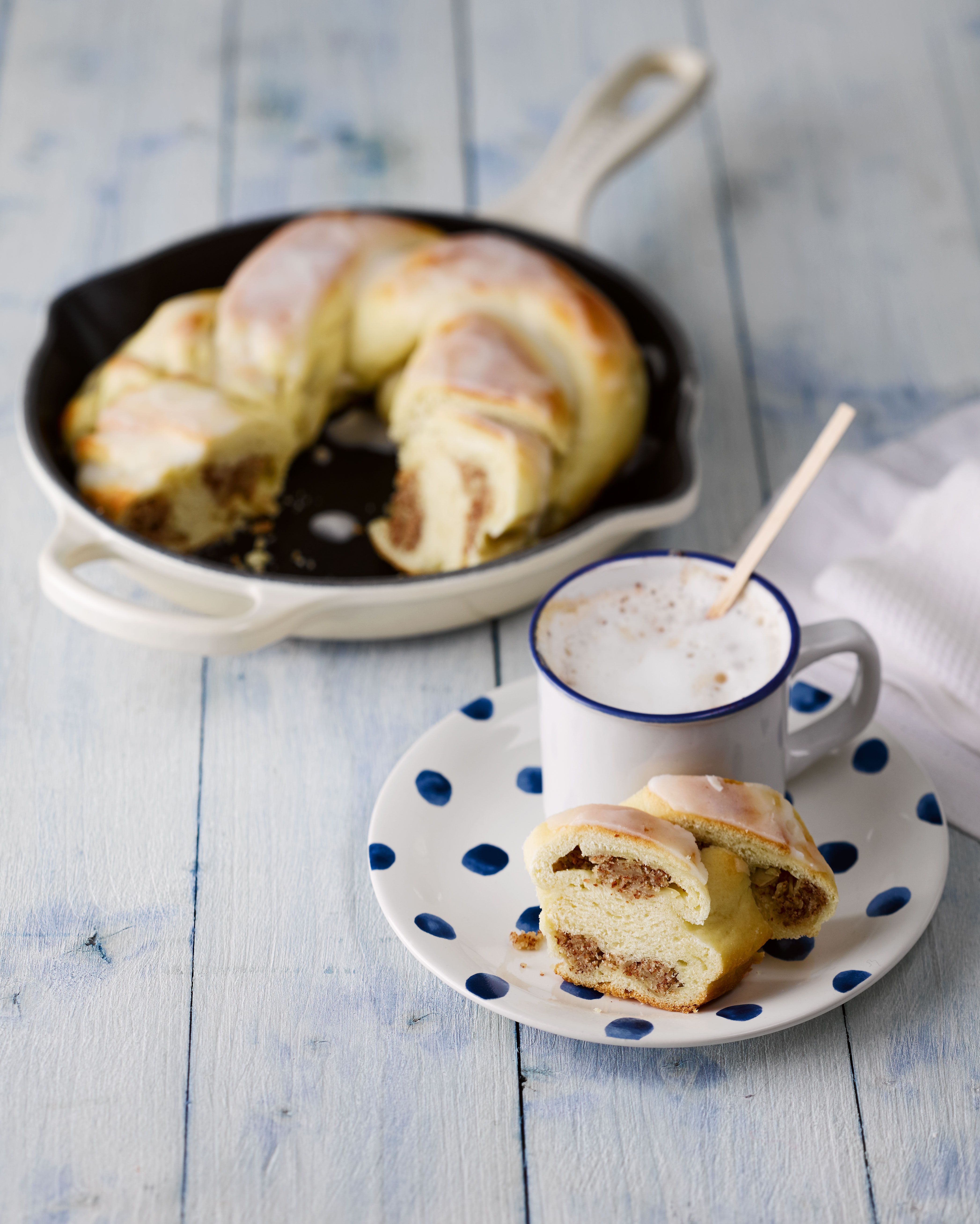 Hefekuchen ohne Ofen backen