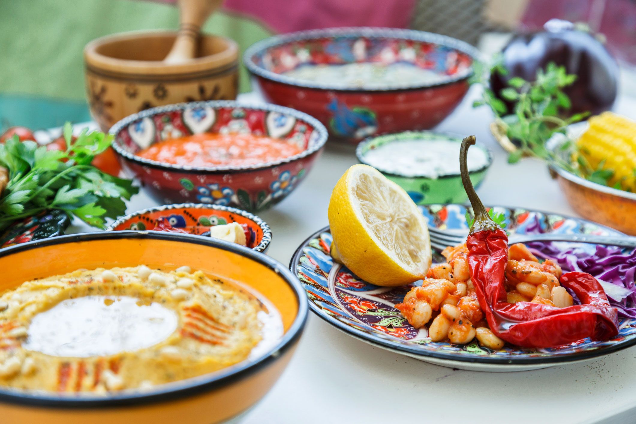 Mezze-Buffet Mezze-Buffet