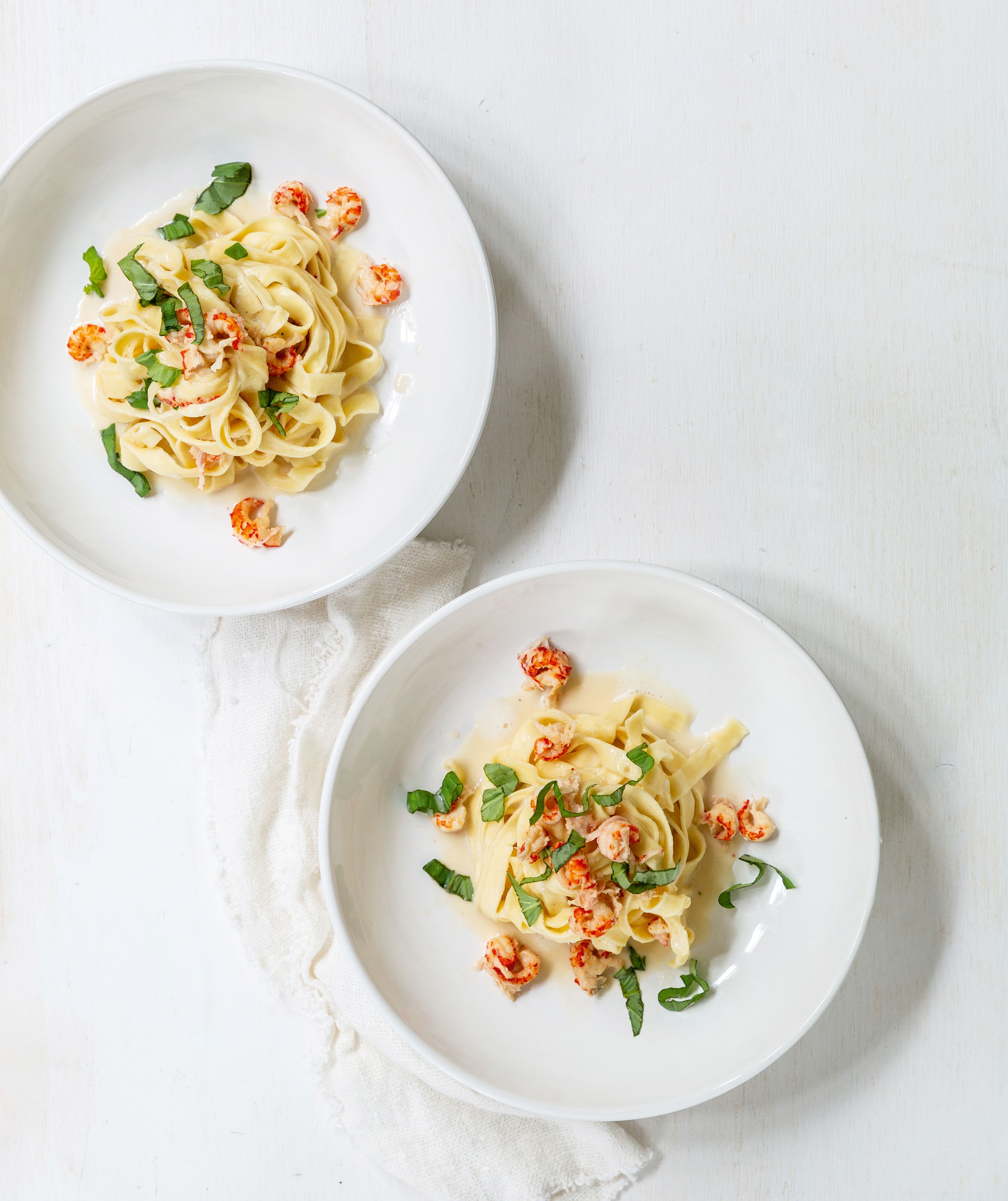 Valentinstags-Rezept: Tagliatelle mit Krebsfleisch