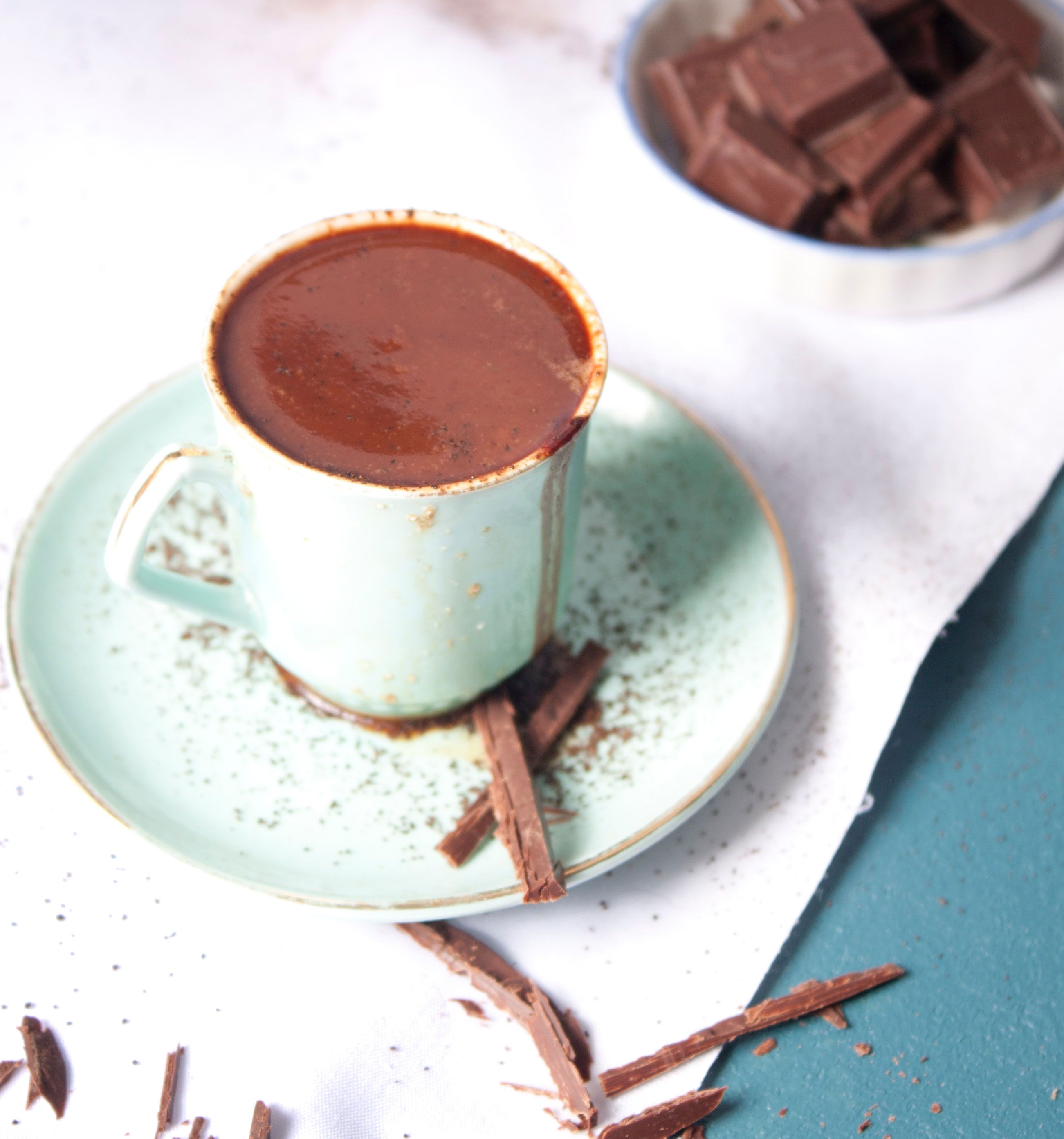 Schokolade verwerten: Als heiße Trinkschokolade