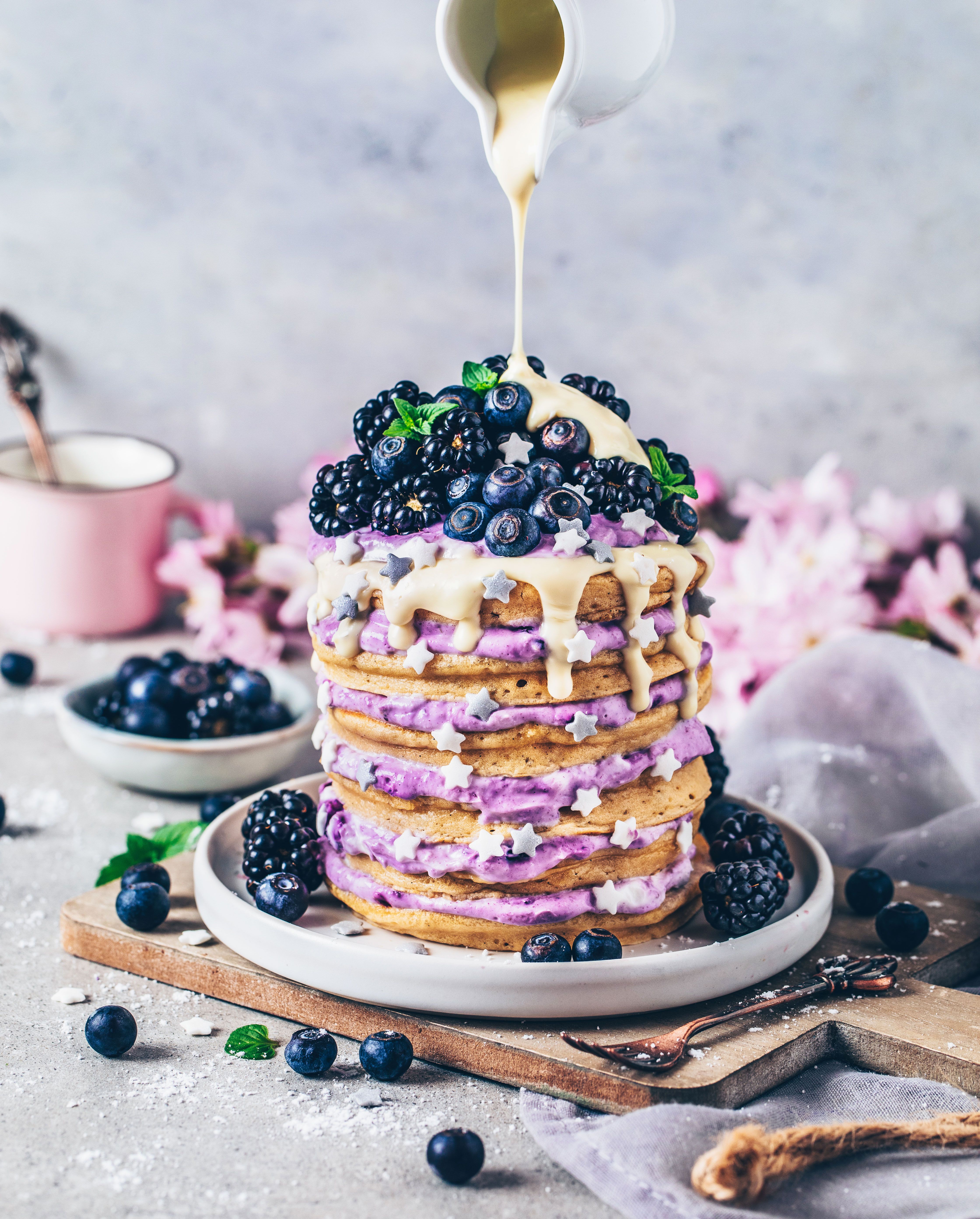 Veganes Frühstück: Rezept für vegane Pancakes Veganes Frühstück: Rezept für vegane Pancakes
