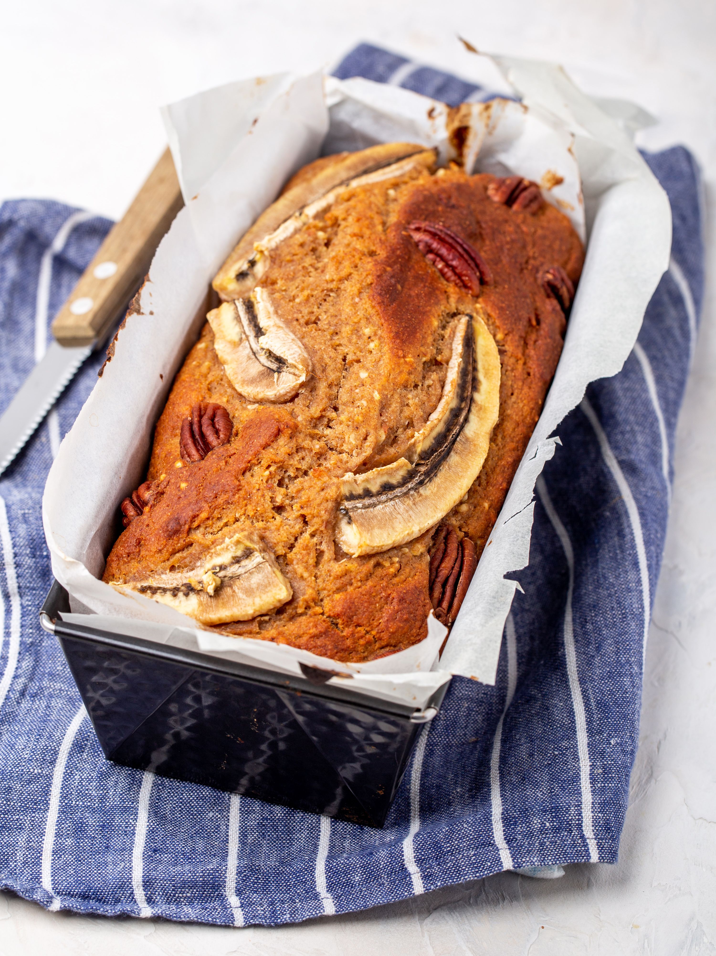 Mit Skyr backen: Bananenbrot mit Skyr