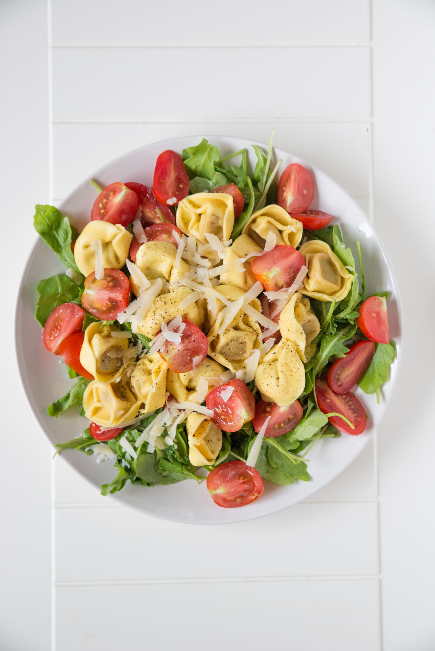 Schneller Salat mit Tortellini Schneller Salat mit Tortellini