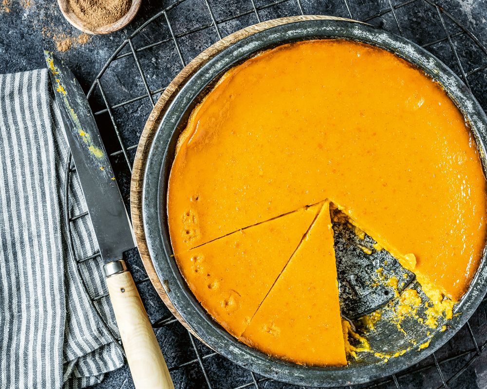 Afrikanische Rezepte: Kürbistorte Afrikanische Rezepte: Kürbistorte