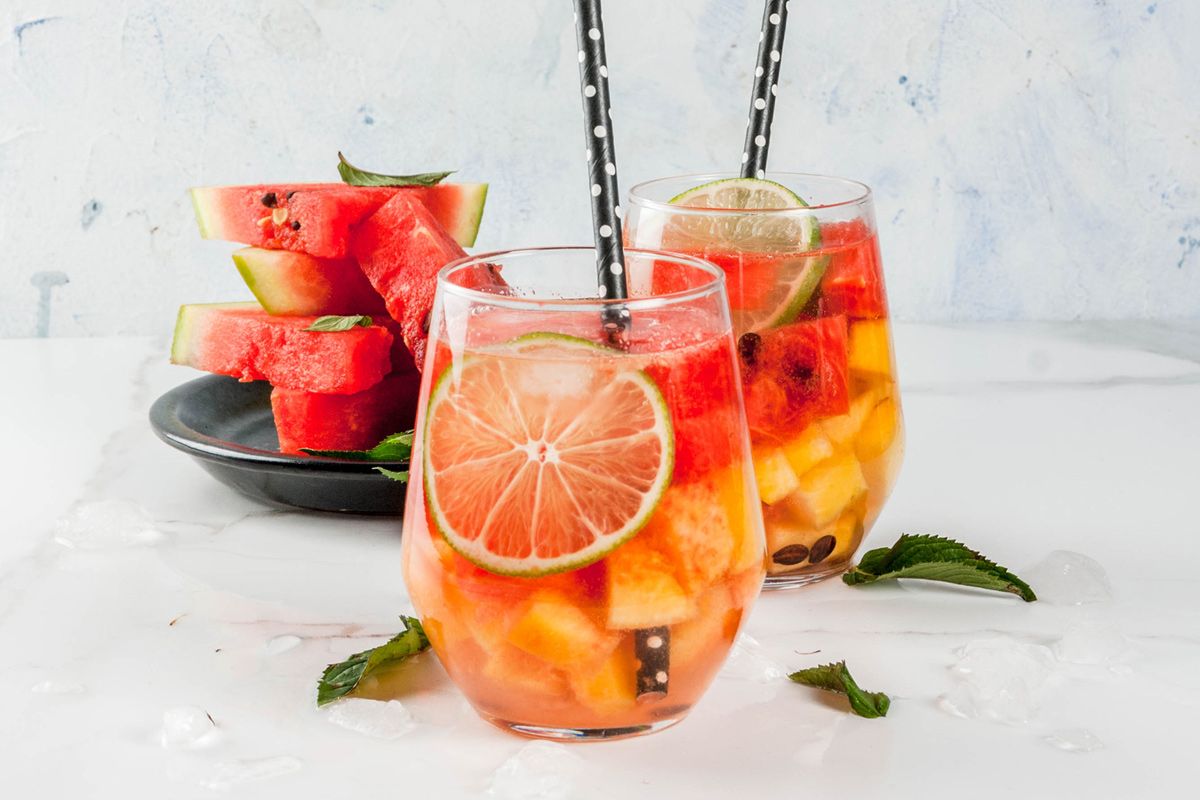 Rezept für weiße Sangria