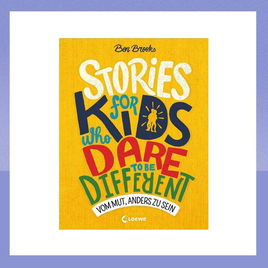 Buchcover von 'Stories for Kids who dare to be different'.