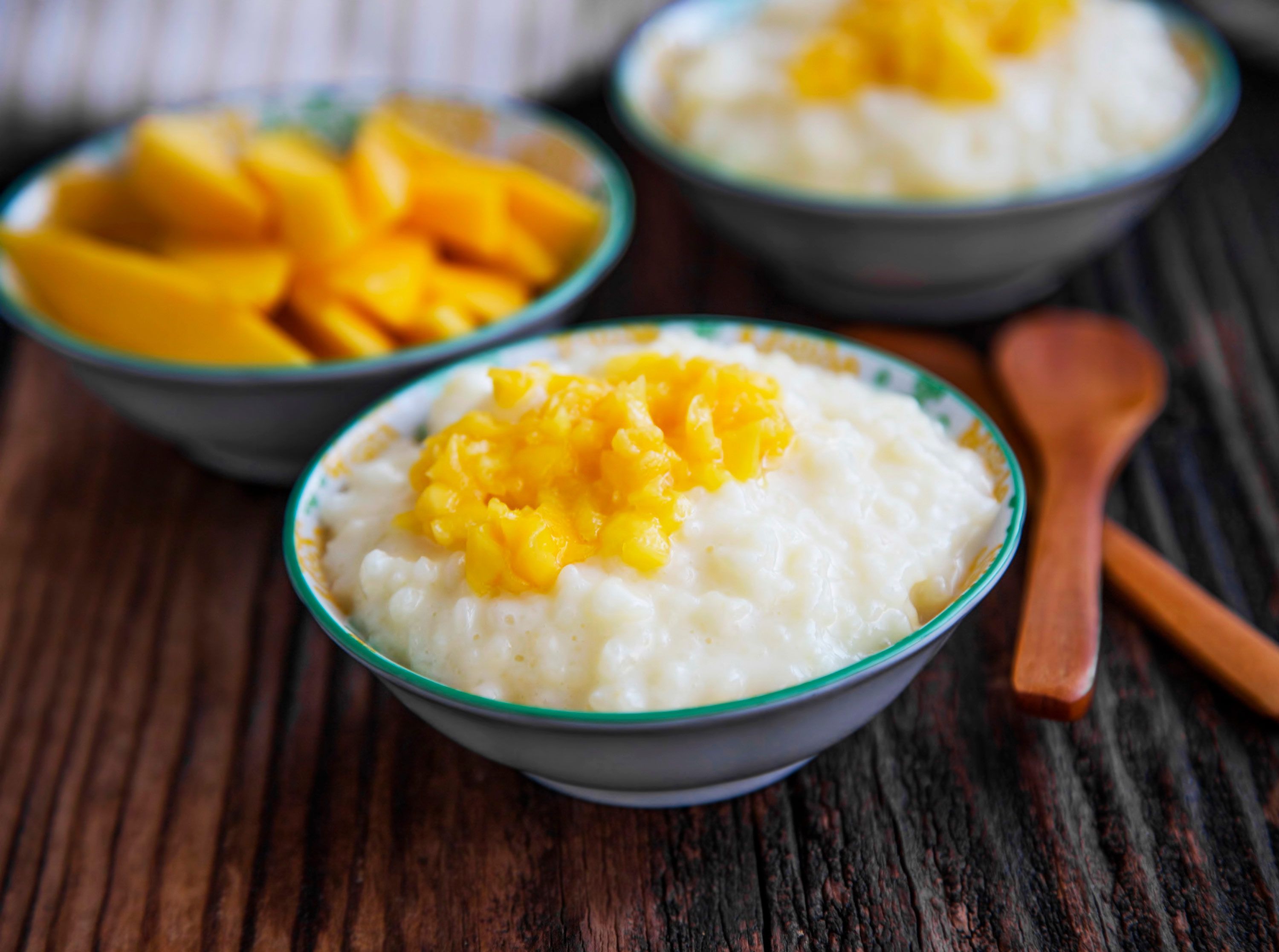 Milchreis: Veganes Rezept mit Mango und Kokosmilch