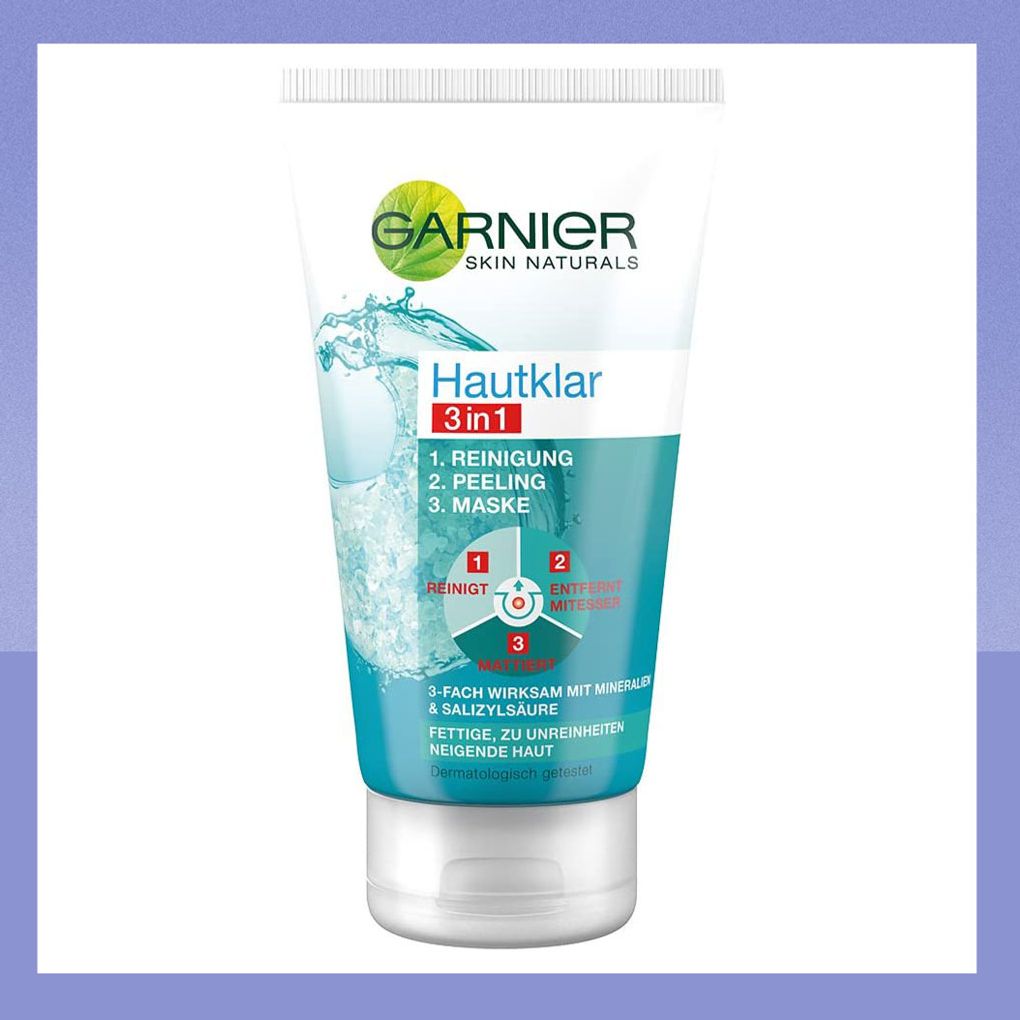 Garnier Hautklar 3in1 Reinigung/Peeling/Maske