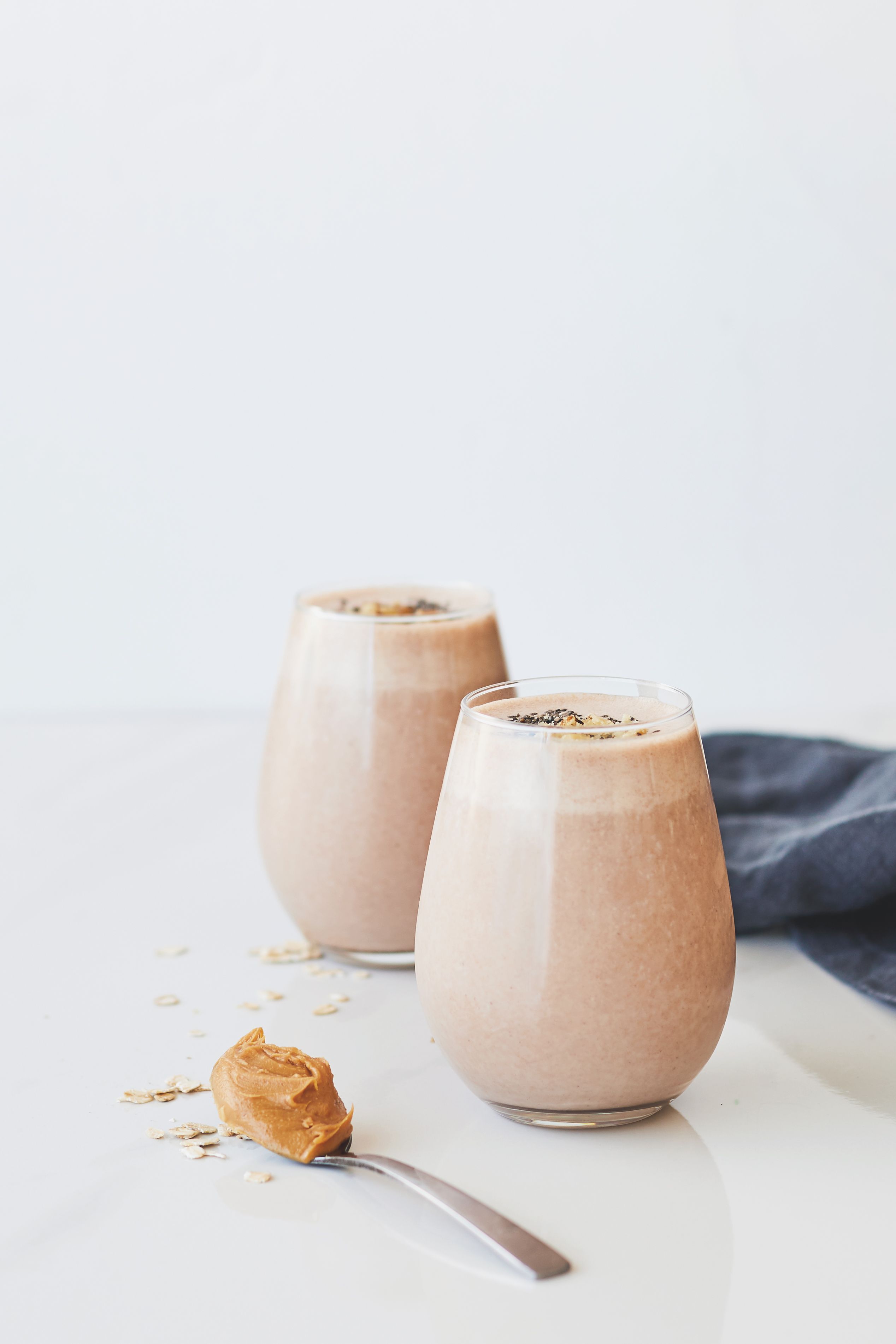 Erdnussbutter-Schoko-Smoothie