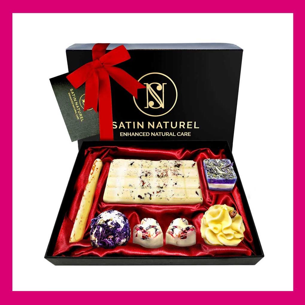 Weihnachtsgeschenkidee Mama: Badebomben-PflegeSet Weihnachtsgeschenkidee Mama: Badebomben-PflegeSet
