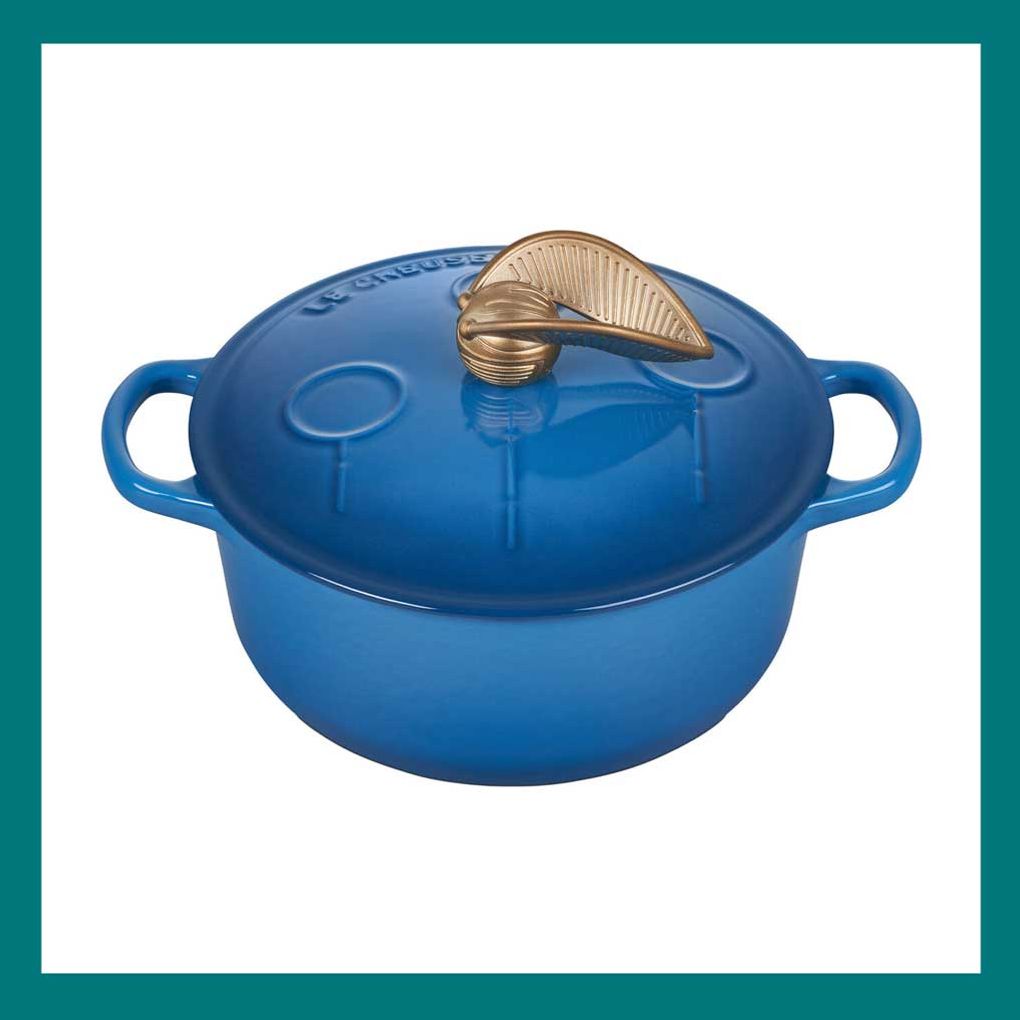 Harry Potter Geschenk: Le Creuset Bräter im Quidditch-Design Harry Potter Geschenk: Le Creuset Bräter im Quidditch-Design