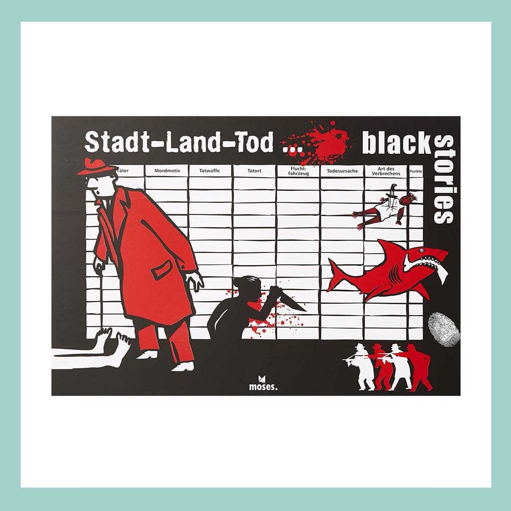 Partyspiele für Erwachsene: Stadt Land Tod Partyspiele für Erwachsene: Stadt Land Tod
