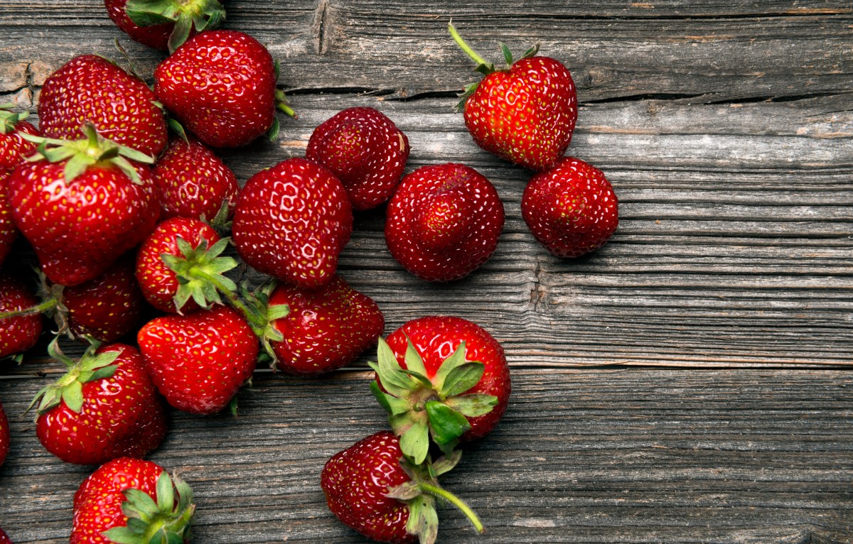 125 g Erdbeeren haben 40 kcal.