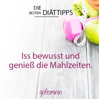 Damit die Di&#xE4;t gelingt: Die besten Tipps