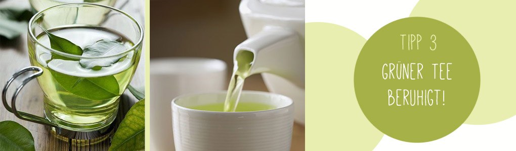 Hausmittel gegen Sonnenbrand: Grüner Tee