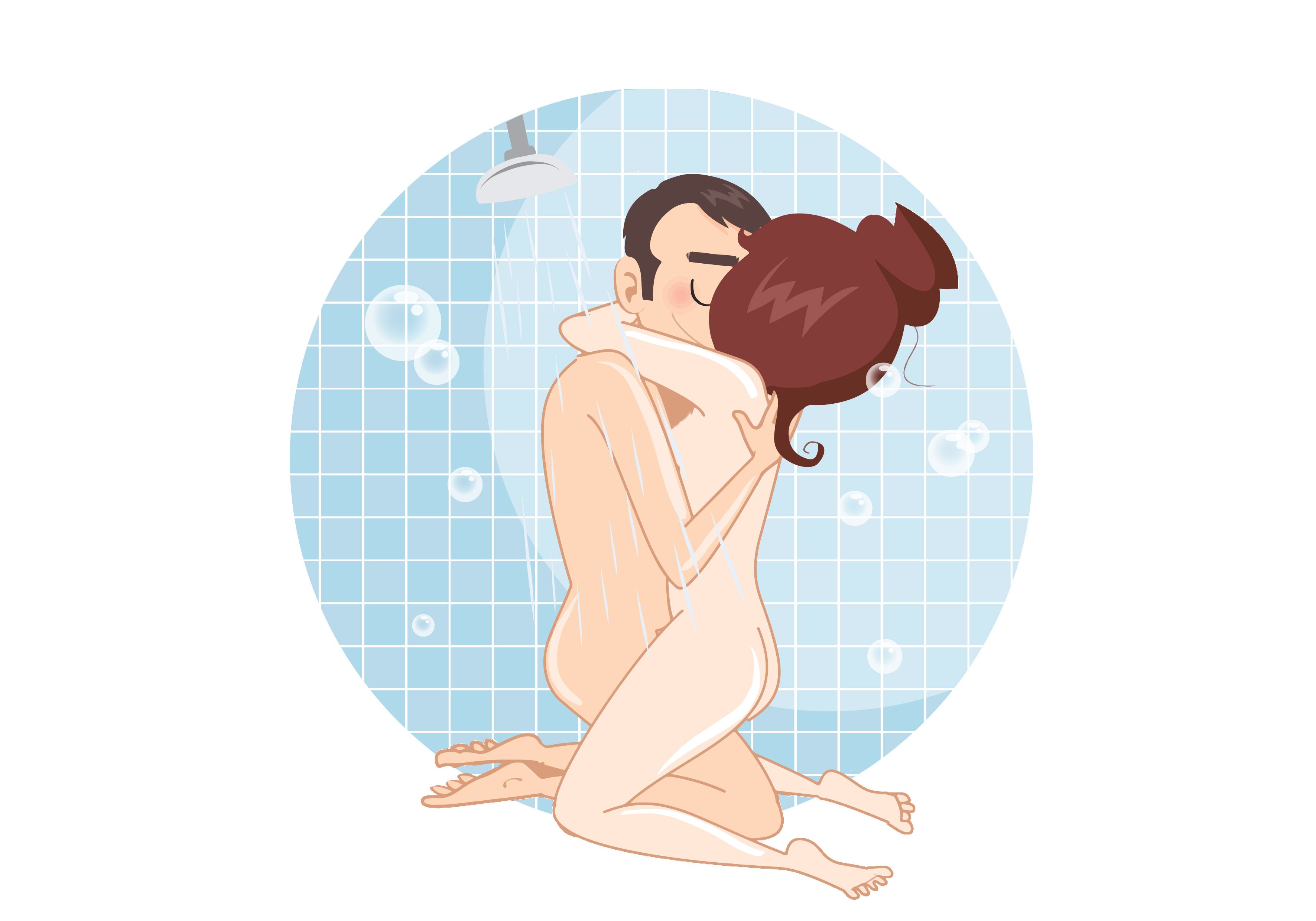 Faire l'amour sous la douche