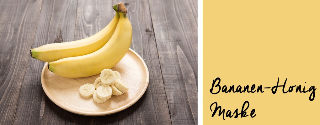 Bananen-Honig-Maske Bananen-Honig-Maske