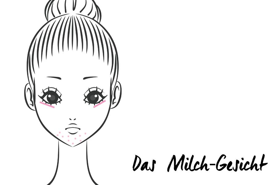 Milch-Gesicht Milch-Gesicht
