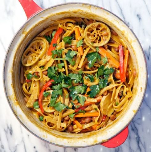 Thai Style One Pot Pasta Thai Style One Pot Pasta