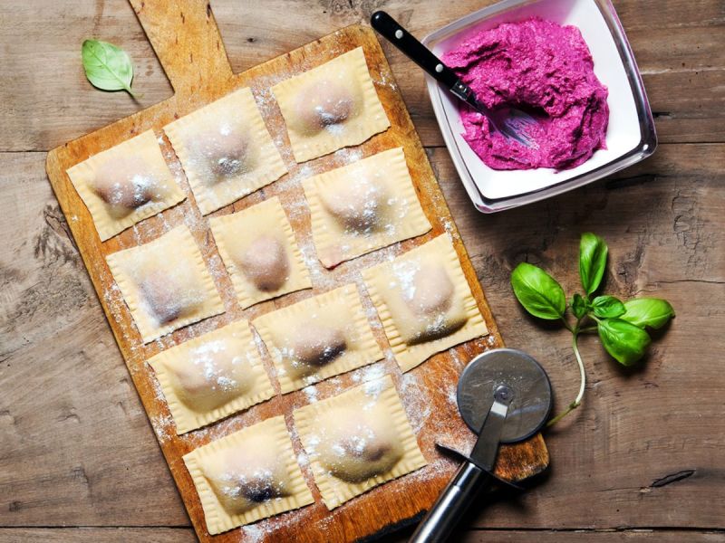 Vegane Ravioli selber machen