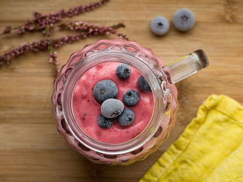 Beeren-Chia-Drink