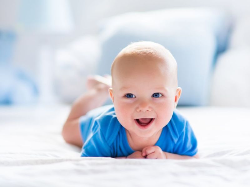 Baby 7 Wochen alt: Entwicklung