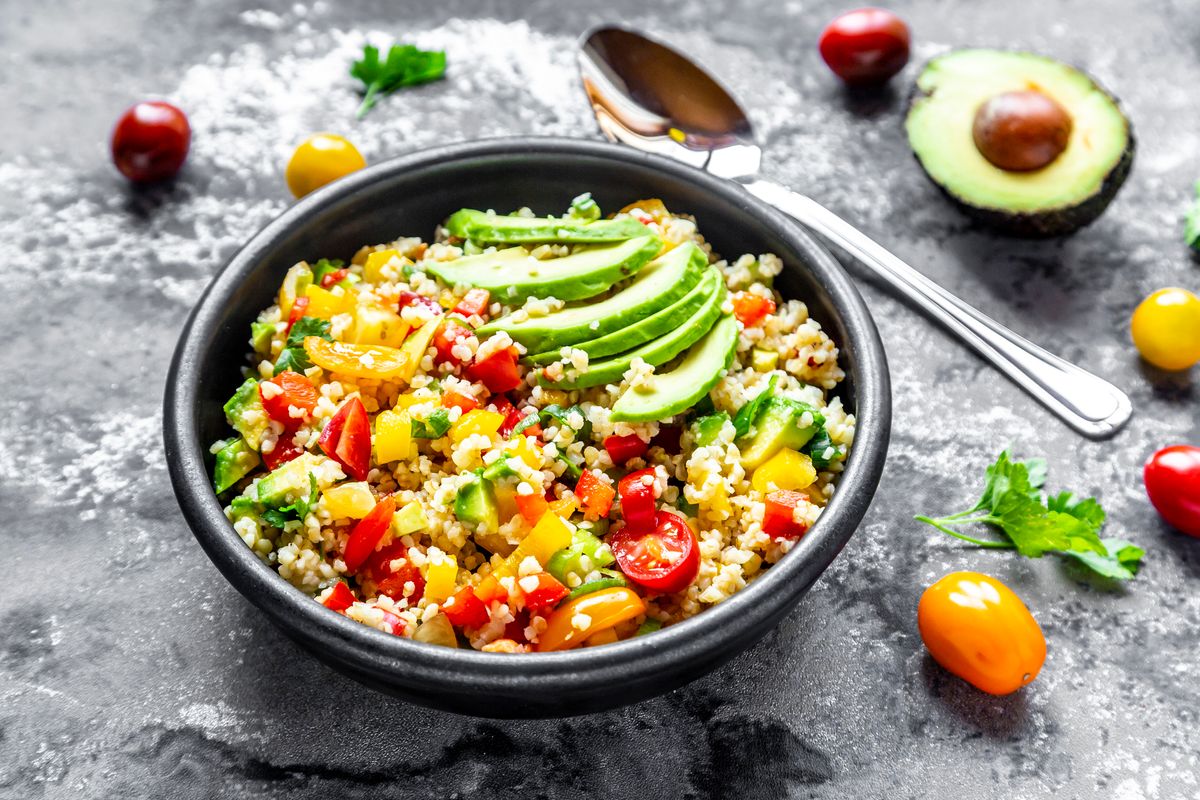 Schneller Bulgursalat: Gesundes Abendessen