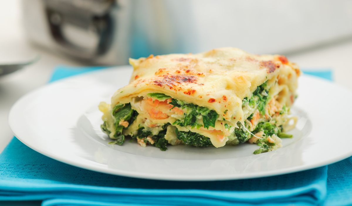 Göttliche Spinat-Lachs-Lasagne: Blitzschnelles Rezept - nur 30 Minuten ...