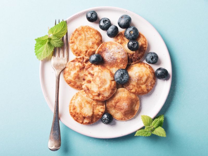 Pancake Cereal: So macht ihr Müsli aus Mini-Pfannkuchen