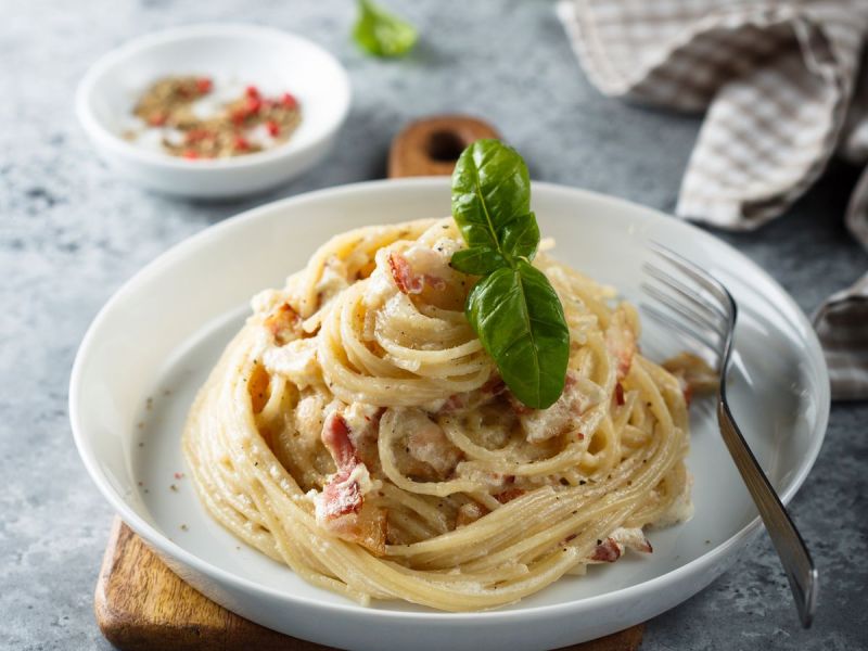 Spaghetti Carbonara ohne Ei: Einfaches Rezept