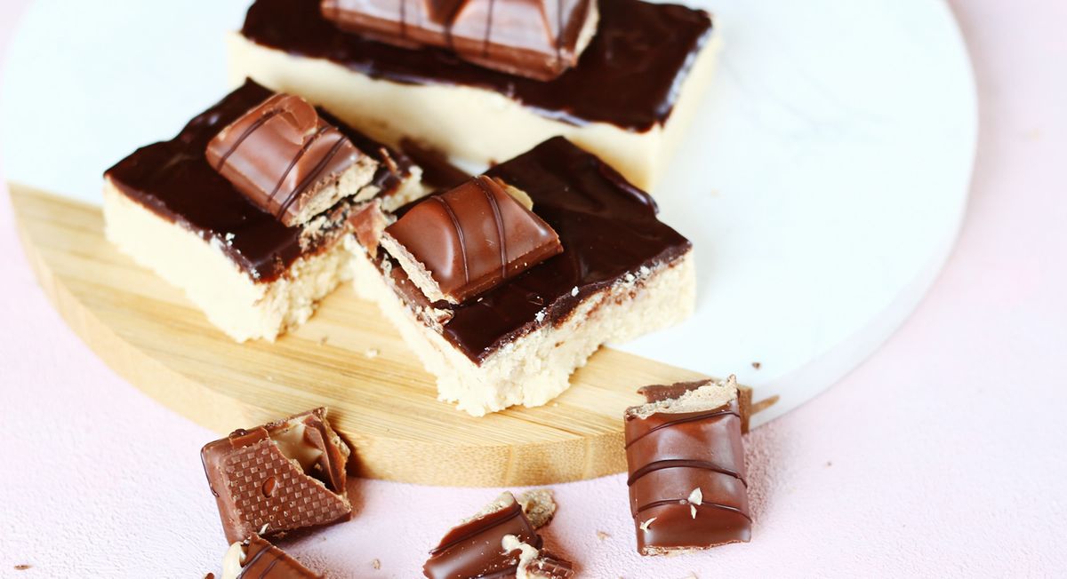 Kinder Bueno Blondies: Rezept