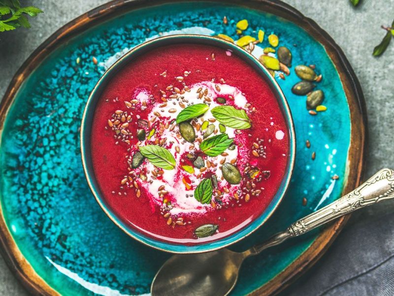 Pretty in Pink: Cremiges Rezept für Rote-Bete-Suppe
