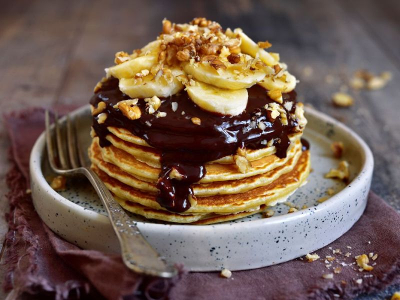 Vegane Pancakes: Himmlisch leckeres Rezept mit Bananen