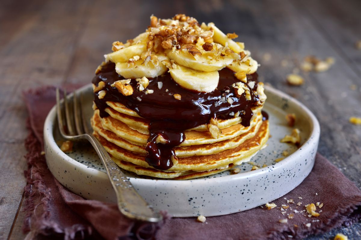 Vegane Pancakes: Himmlisch leckeres Rezept mit Bananen