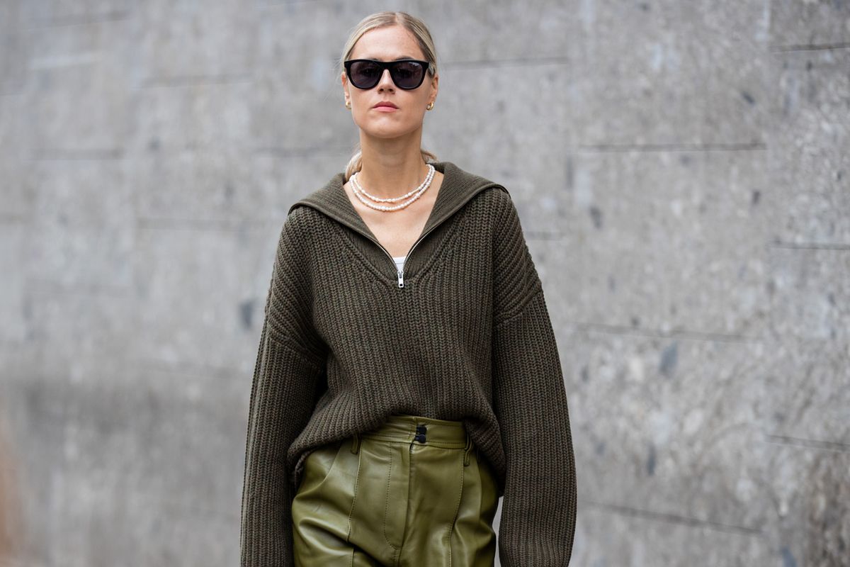 Zipper-Pullover sind ein beliebter Trend