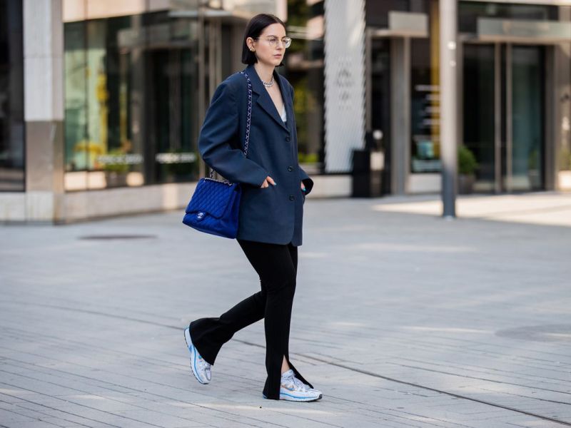 Leggings mit Schlitz sind ein großer Trend