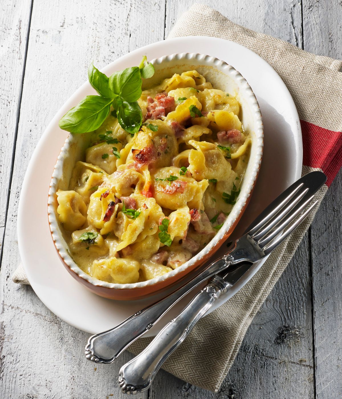 Schneller Tortelliniauflauf: Geniales Rezept in unter 15 Minuten