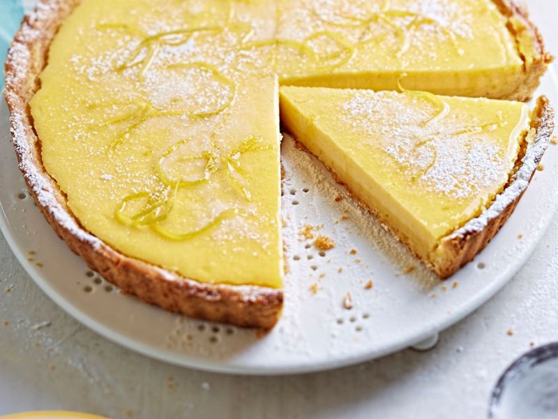 Zitronen-Tarte: Lecker und erfrischend! Einfaches Rezept